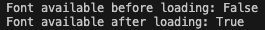 has_font-1-example example